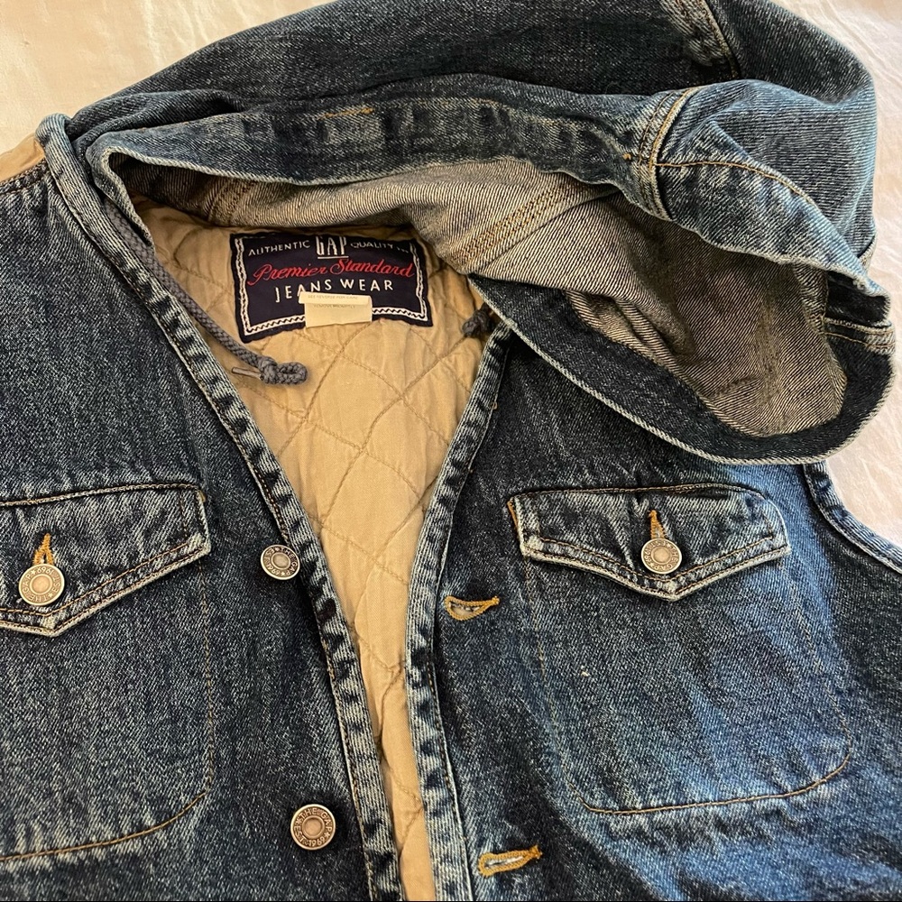 COPY - Vintage Denim Gap Vest - Picture 2 of 4
